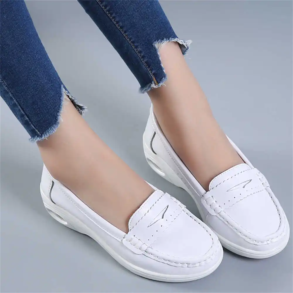Formal Men Daily Wear Slippers - Белые кроссовки без шнуровки на толстой