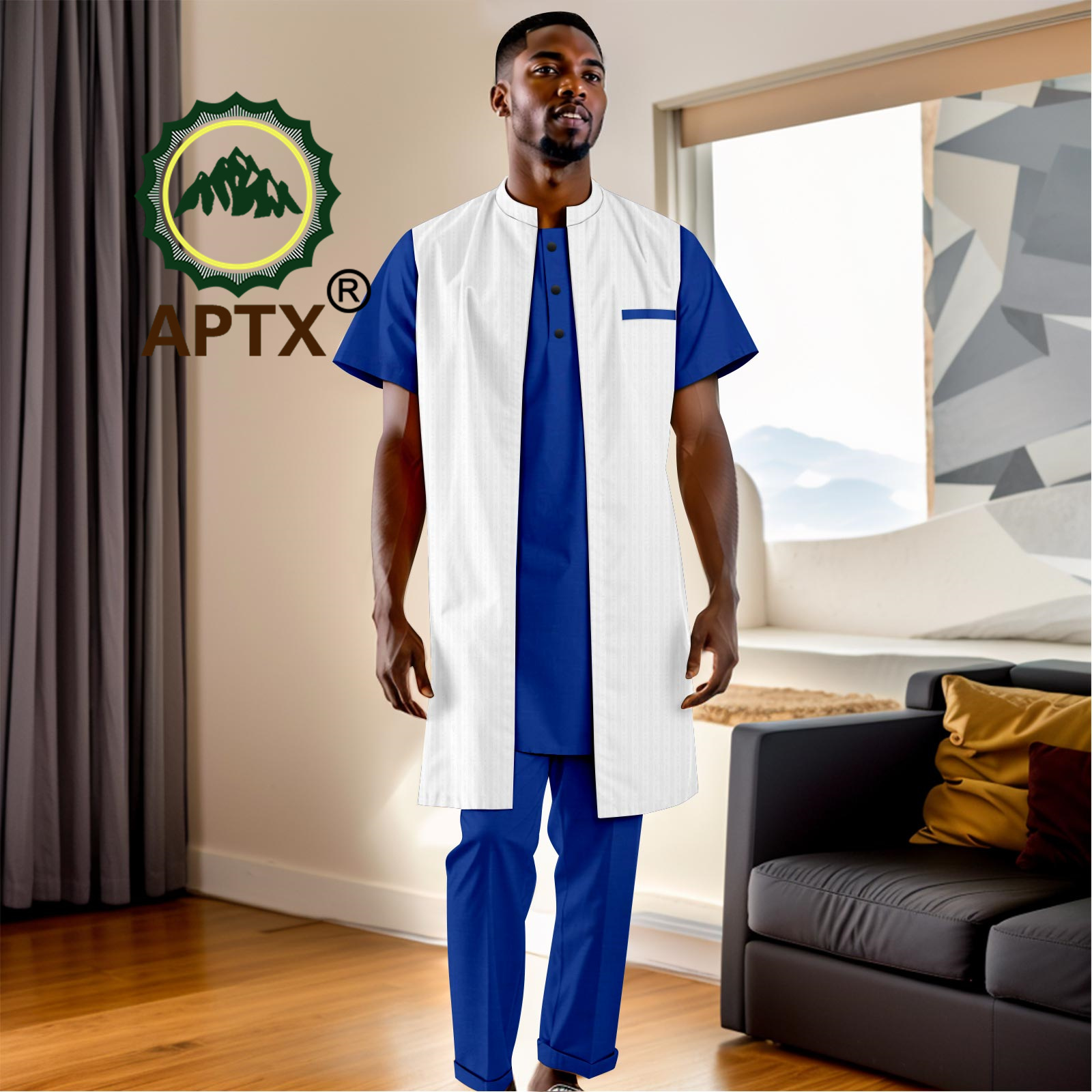 Men Formal Party Wear Shirt - Африканская одежда для мужчин Традиционный костюм