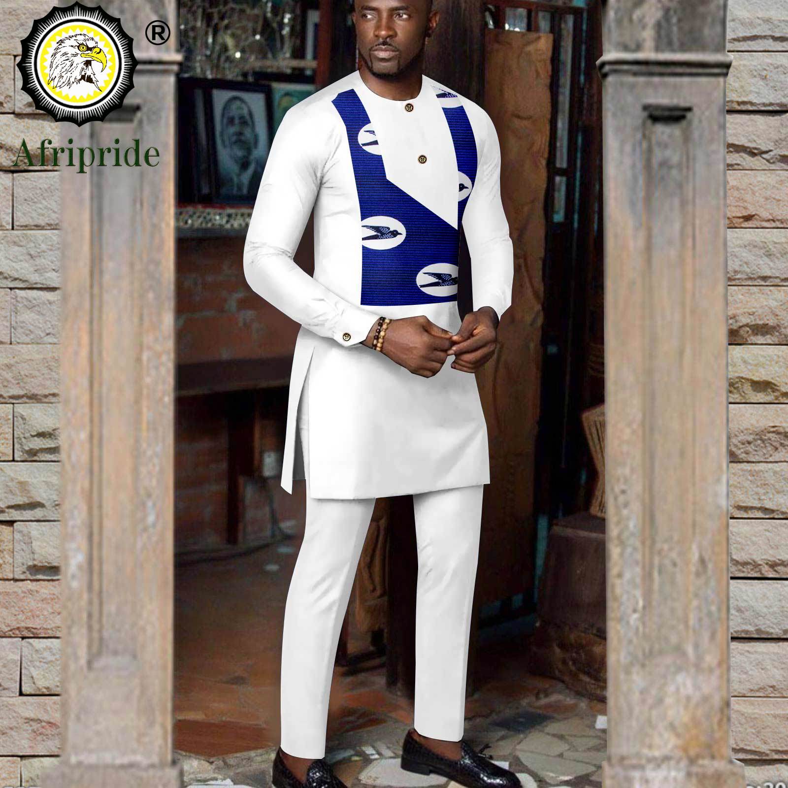 Men Formal Party Wear Shirt - Dashiki Мужская африканская одежда Большие размеры