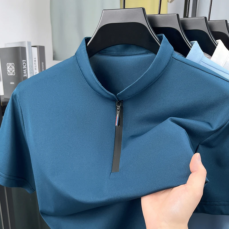 Men'S Polo Formal Wear - Мужская деловая рубашка с коротким рукавом