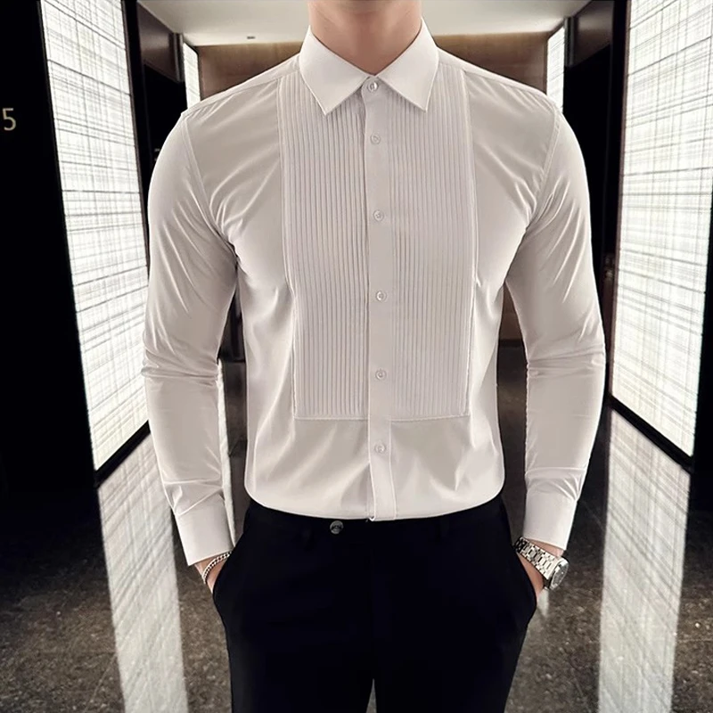 Men Formal Party Wear Shirt - Одежда для свадебной вечеринки, мужские классические