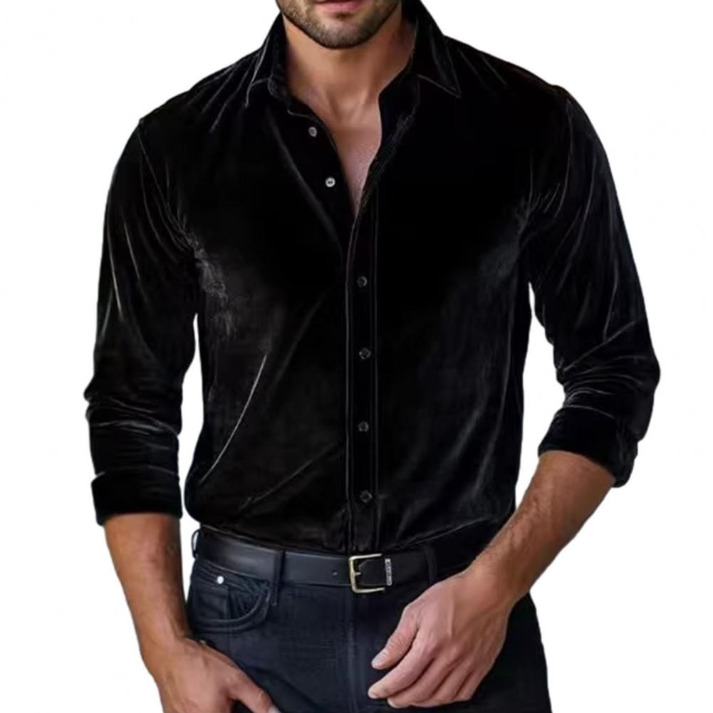 Мужская вельветовая рубашка с  – обзор и цена Men Formal Party Wear Shirt