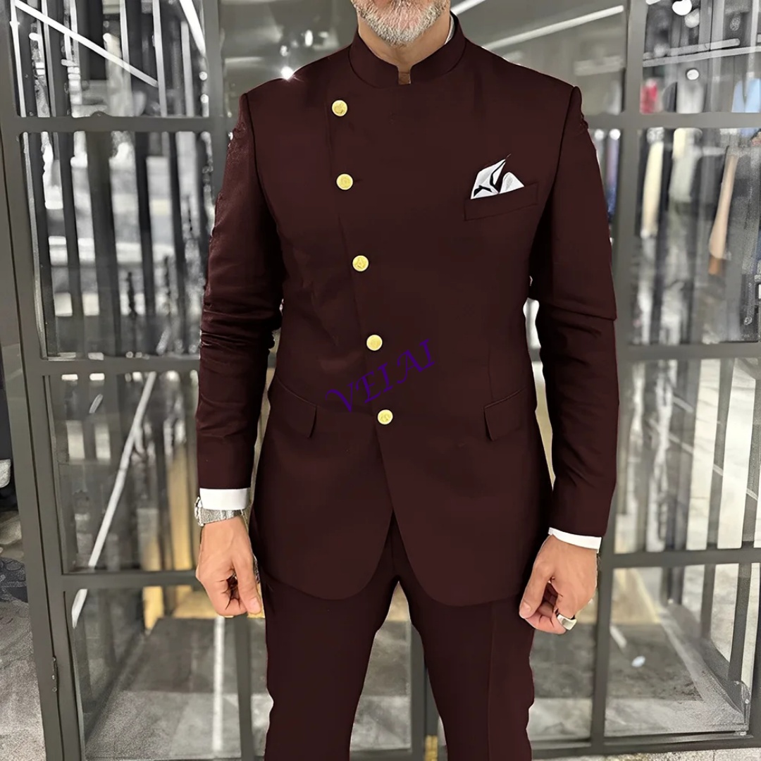 Мужской свадебный костюм-тройк – обзор и цена Men Formal Wear Set