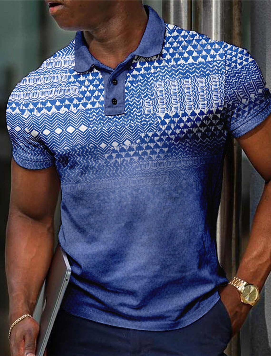 Модные мужские клетчатые рубаш – обзор и цена Men'S Polo Formal Wear