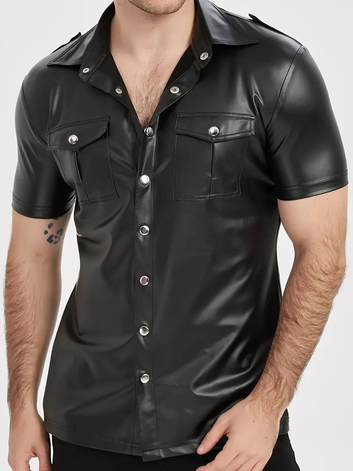 Мужская рубашка из искусственн – обзор и цена Men Formal Party Wear Shirt