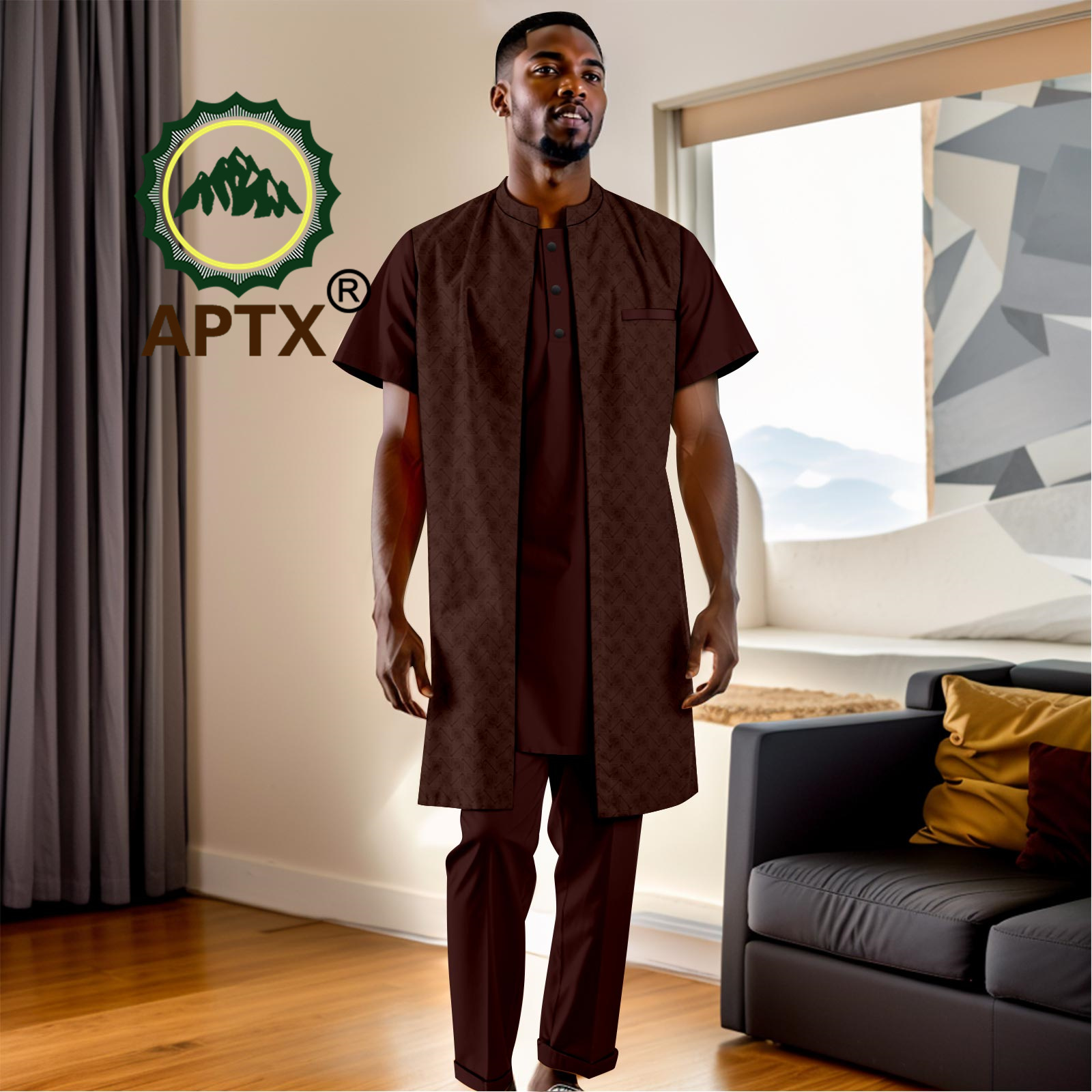 Африканская одежда для мужчин  – обзор и цена Men Formal Party Wear Shirt
