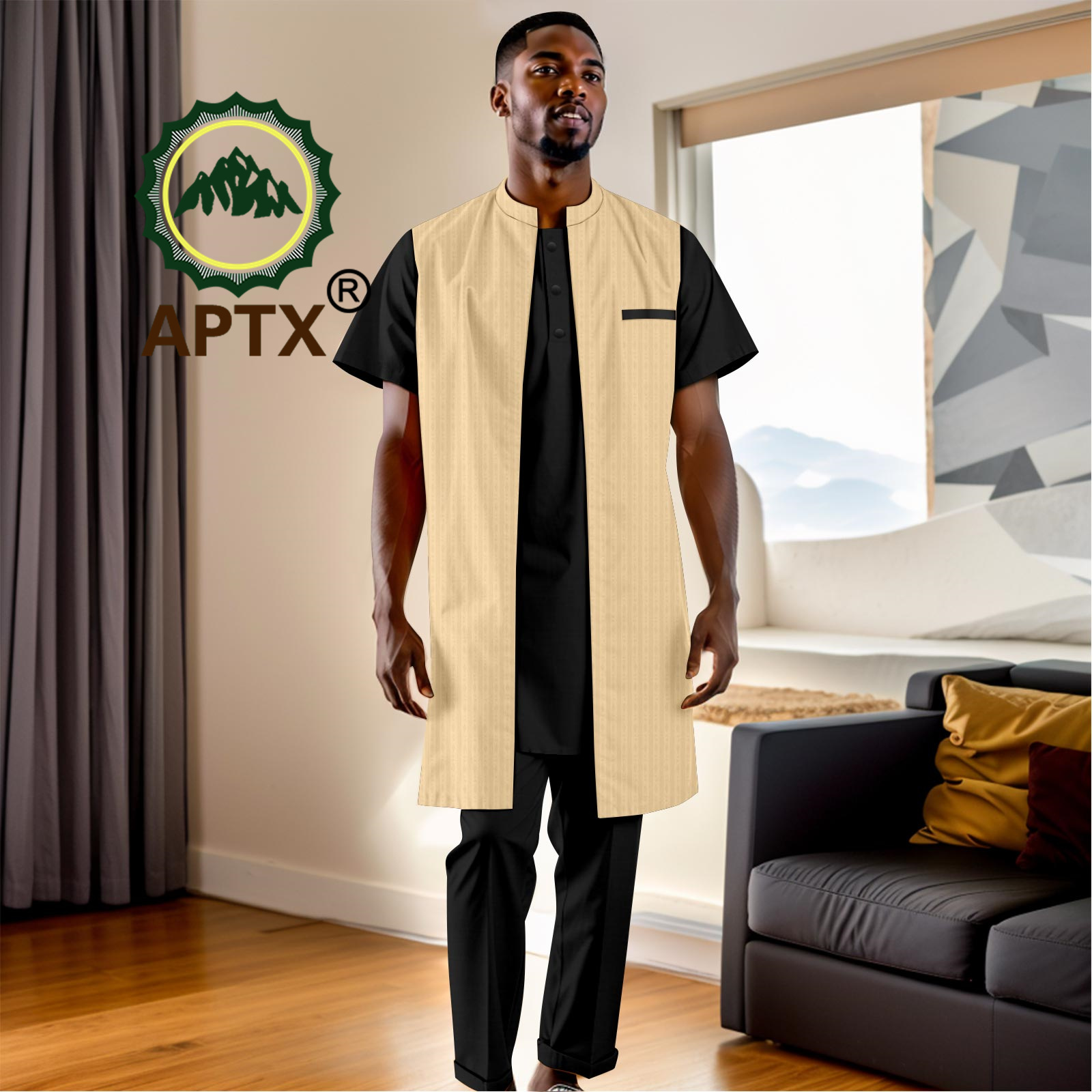 Африканская одежда для мужчин  – обзор и цена Men Formal Party Wear Shirt
