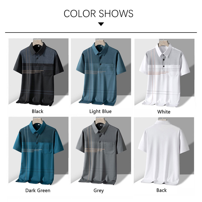 Новая летняя мужская футболка- – обзор и цена Men'S Polo Formal Wear