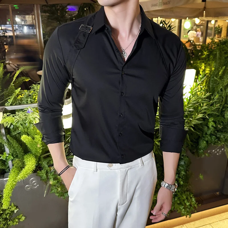 Мужская классическая рубашка с – обзор и цена Men Formal Party Wear Shirt