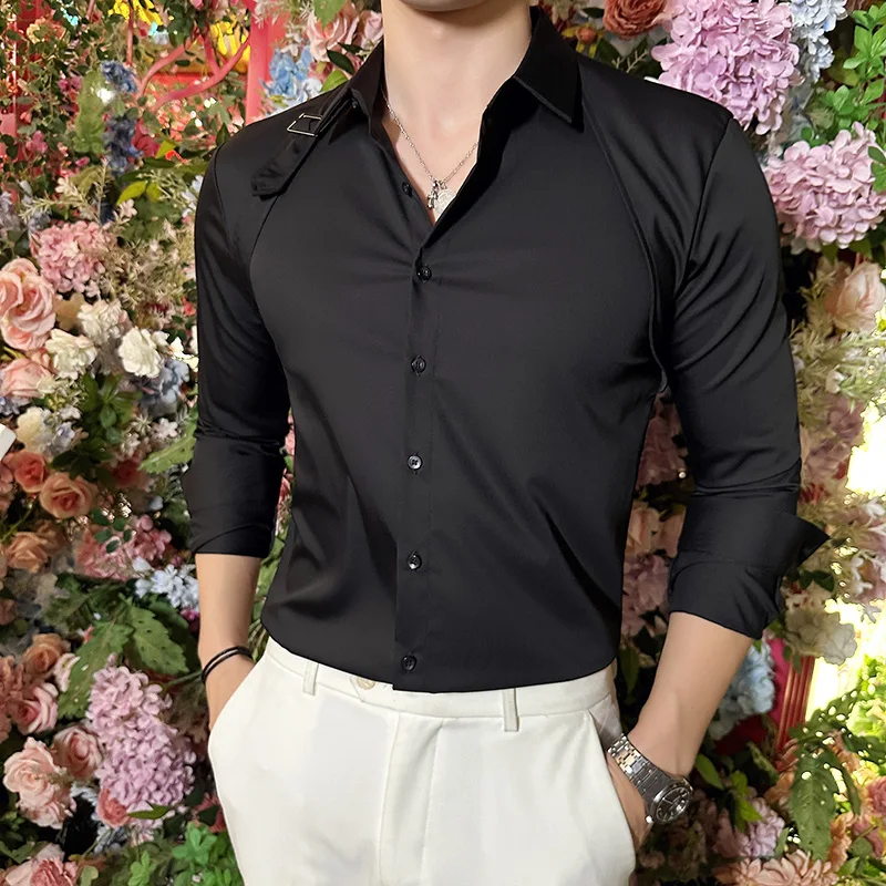 Мужская классическая рубашка с – обзор и цена Men Formal Party Wear Shirt