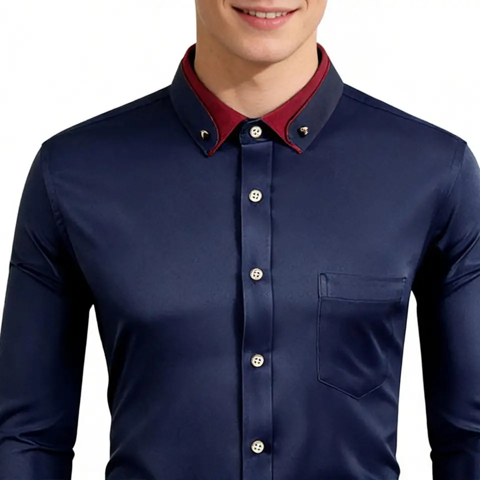 Новая мужская модная рубашка и – обзор и цена Men Formal Party Wear Shirt