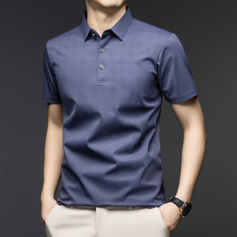 Мужская деловая рубашка-поло с – обзор и цена Men'S Polo Formal Wear