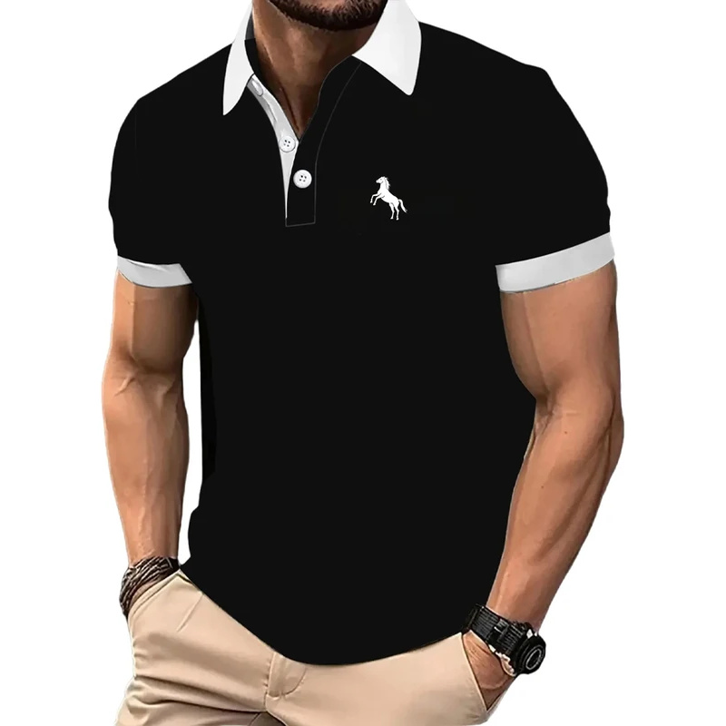 Мужская рубашка-поло, с коротк – обзор и цена Men'S Polo Formal Wear