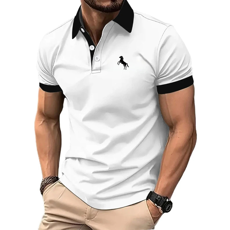 Мужская рубашка-поло, с коротк – обзор и цена Men'S Polo Formal Wear