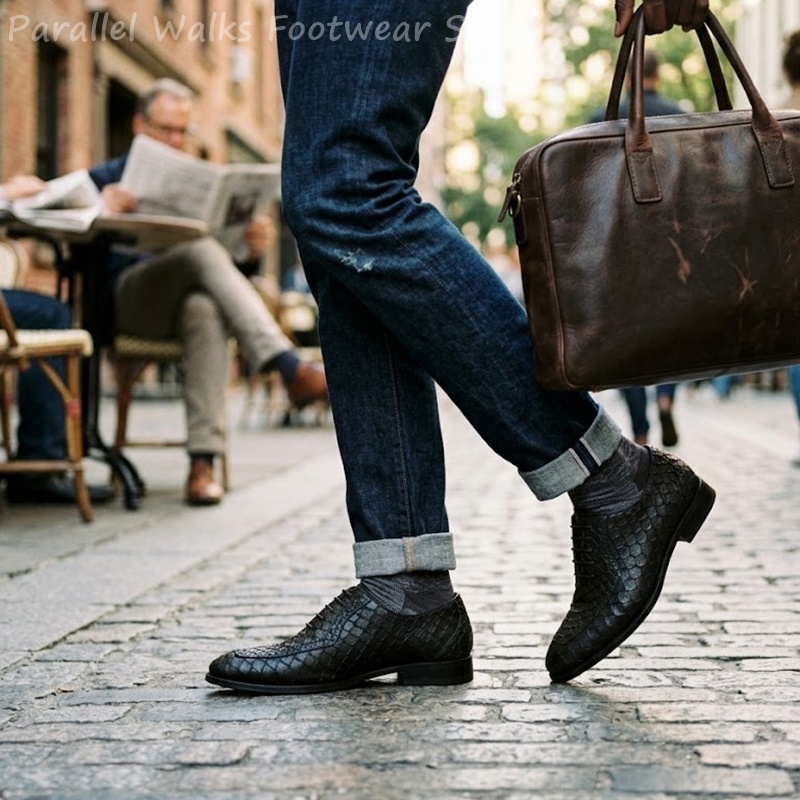 Мужские оксфорды Sartorial из  – обзор и цена Scale - Men Formals & Ethnic Wear