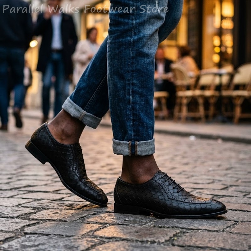 Мужские оксфорды Sartorial из  – обзор и цена Scale - Men Formals & Ethnic Wear