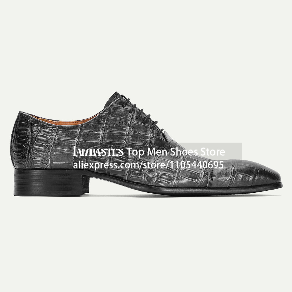 Черные оксфорды с крокодиловым – обзор и цена Scale - Men Formals & Ethnic Wear