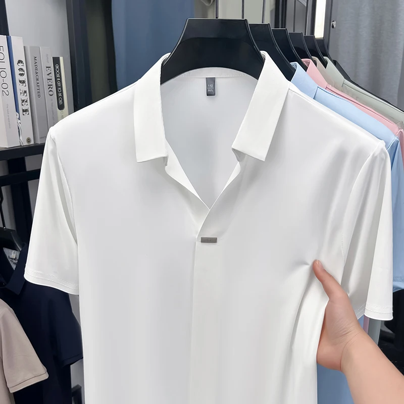 Мужская офисная рубашка с коро – обзор и цена Men'S Polo Formal Wear