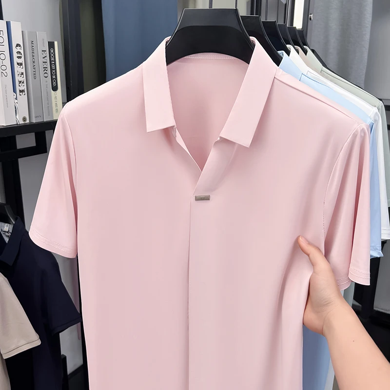 Мужская офисная рубашка с коро – обзор и цена Men'S Polo Formal Wear